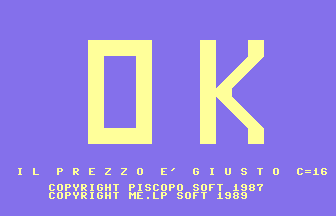 OK Il Prezzo È Giusto Title Screenshot
