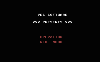 Operation Red Moon Title Screenshot