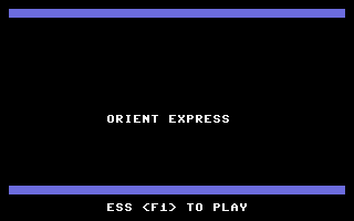 Orient Express Title Screenshot
