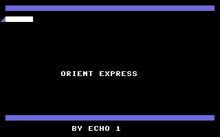 Orient Express (Trinacria) Title Screenshot