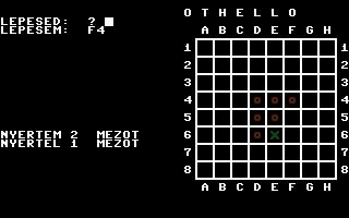 Othello (Hungarian) Screenshot