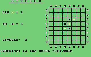 Othello (Super Commodore) Screenshot