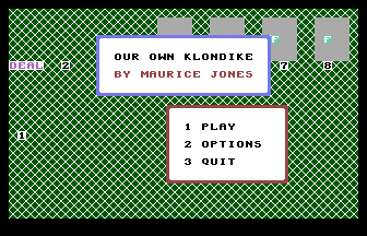 Our Own Klondike Title Screenshot