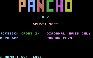 Pancho (Armati) Title Screenshot