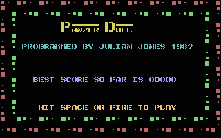 Panzer Duel Title Screenshot