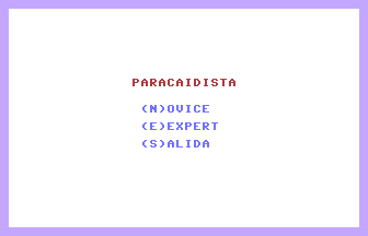 Paracaidista Title Screenshot