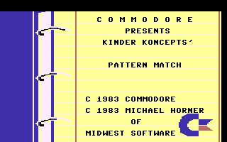 Pattern Match Title Screenshot