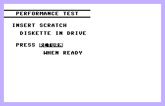 Performance Test Screenshot