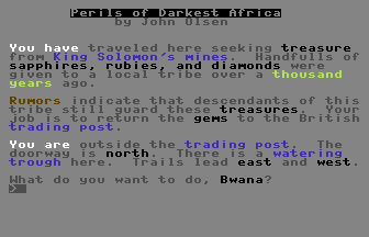 Perils of Darkest Africa