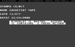 Personal Cass Recorder Screenshot