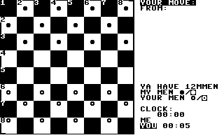 Pet Checkers Screenshot