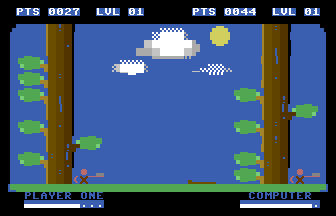 PETSCII Lumberjack Screenshot