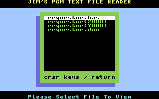 Pgm Text File Reader Screenshot