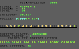 Pick-A-Letter (Compute!'s Gazette)