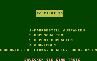 Pilot Title Screenshot