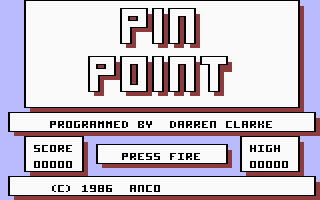 Pin Point Title Screenshot