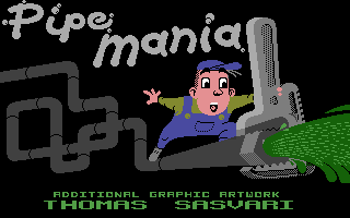 Pipe Mania (TCFS) Title Screenshot