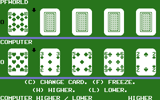 Play Your Cards Right Screenshot