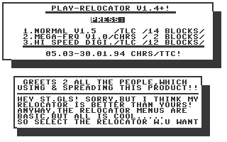 Play-Relocator V1.4+! Screenshot