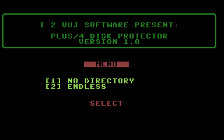 Plus/4 Disk Protector V1.0 Screenshot
