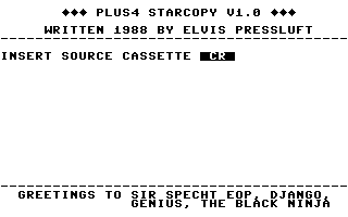 Plus4 Starcopy V1.0 Screenshot