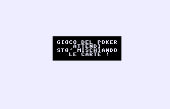 Poker (Systems) Title Screenshot