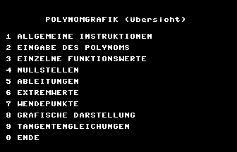 Polynomgrafik Screenshot #1