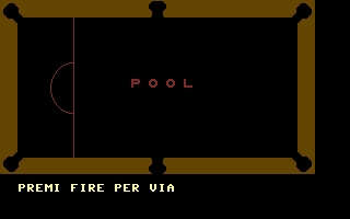 Pool Title Screenshot