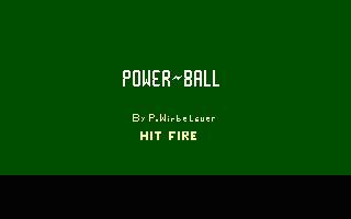 Power-Ball Title Screenshot