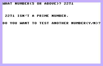 Prime Numbers Screenshot