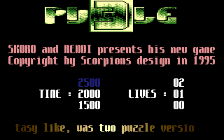 Puzzle 3 Title Screenshot