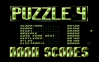 Puzzle 4 Title Screenshot
