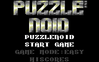 Puzzlenoid Title Screenshot