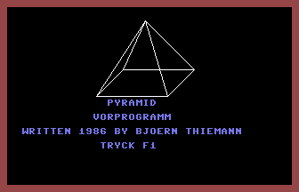 Pyramid Title Screenshot