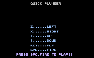 Quick Plumber Title Screenshot