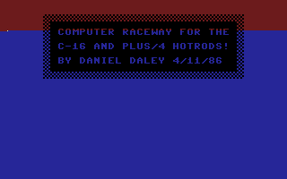 Raceway Title Screenshot