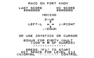 Raid On Fort Knox Screenshot #4