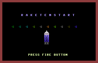 Raketenstart Title Screenshot
