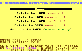RAM-Deleter Screenshot