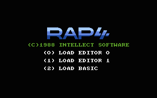 RAP4 Title Screenshot