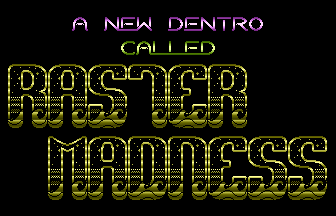 Raster Madness Title Screenshot