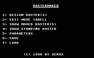 Rastermaker Title Screenshot