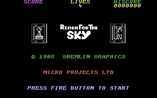 Reach For The Sky Title Screenshot