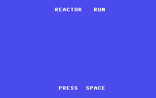 Reactor Run (Mr. Soft) Title Screenshot