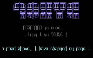 Resetter Is Dead (NTSC) Screenshot