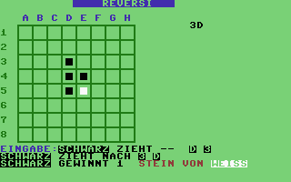 Reversi (German) Screenshot