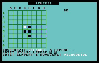Reversi (Hungarian) Screenshot