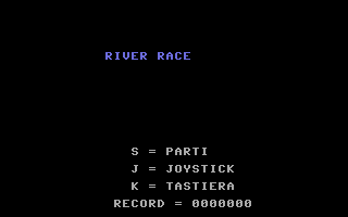 River Race Title Screenshot