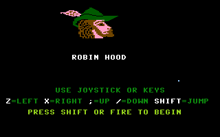 Robin Hood (Byte Games 24) Title Screenshot