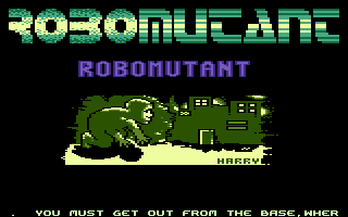 RoboMutant Title Screenshot